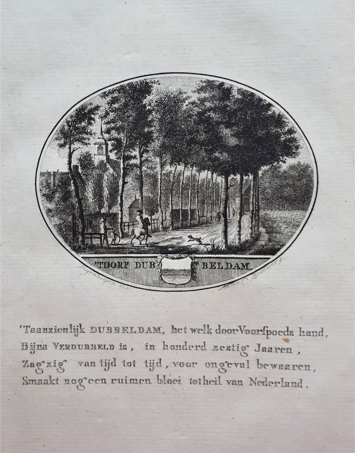 DUBBELDAM - Van Ollefen & Bakker - 1793