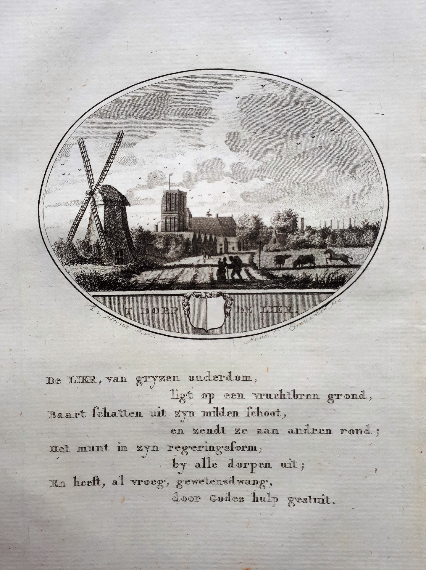 DE LIER - Van Ollefen & Bakker - 1793
