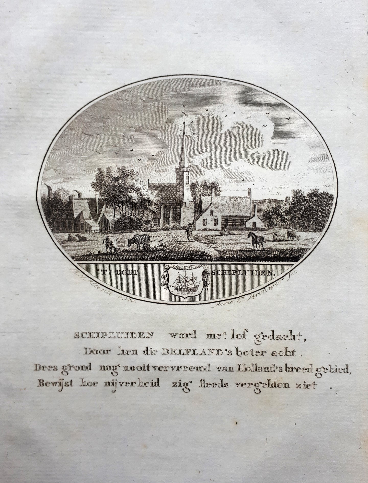 SCHIPLUIDEN - Van Ollefen & Bakker - 1793