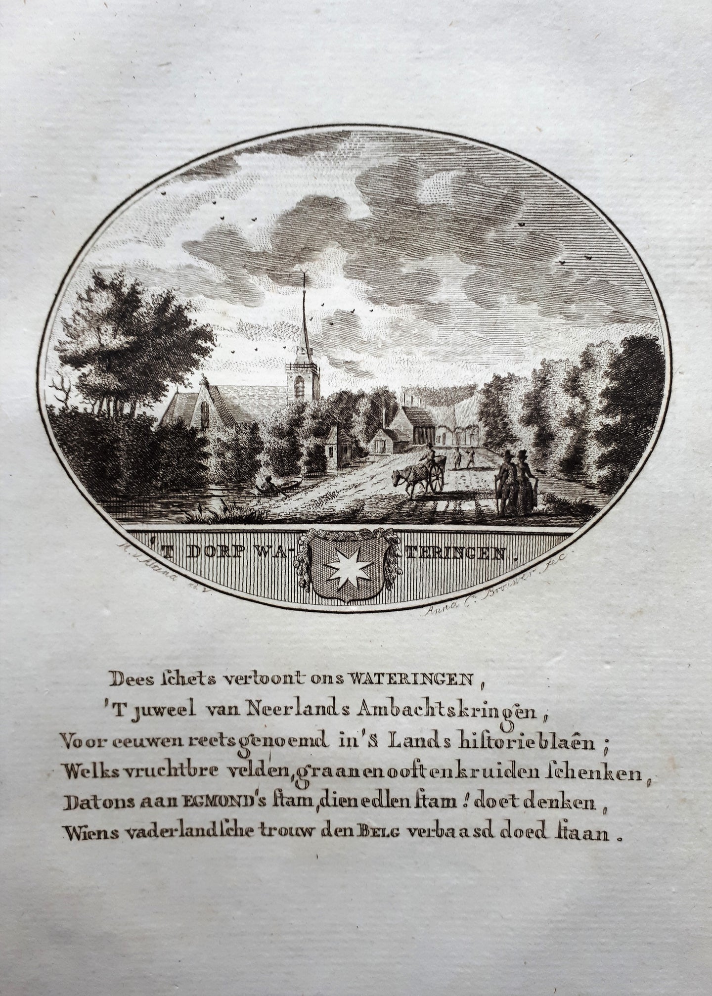 WATERINGEN - Van Ollefen & Bakker - 1793