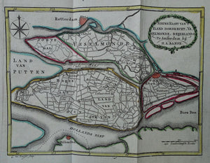 Holland Hoekse Waard, Eiland van Dordrecht, IJsselmonde - C van Baarsel / HA Banse - 1793
