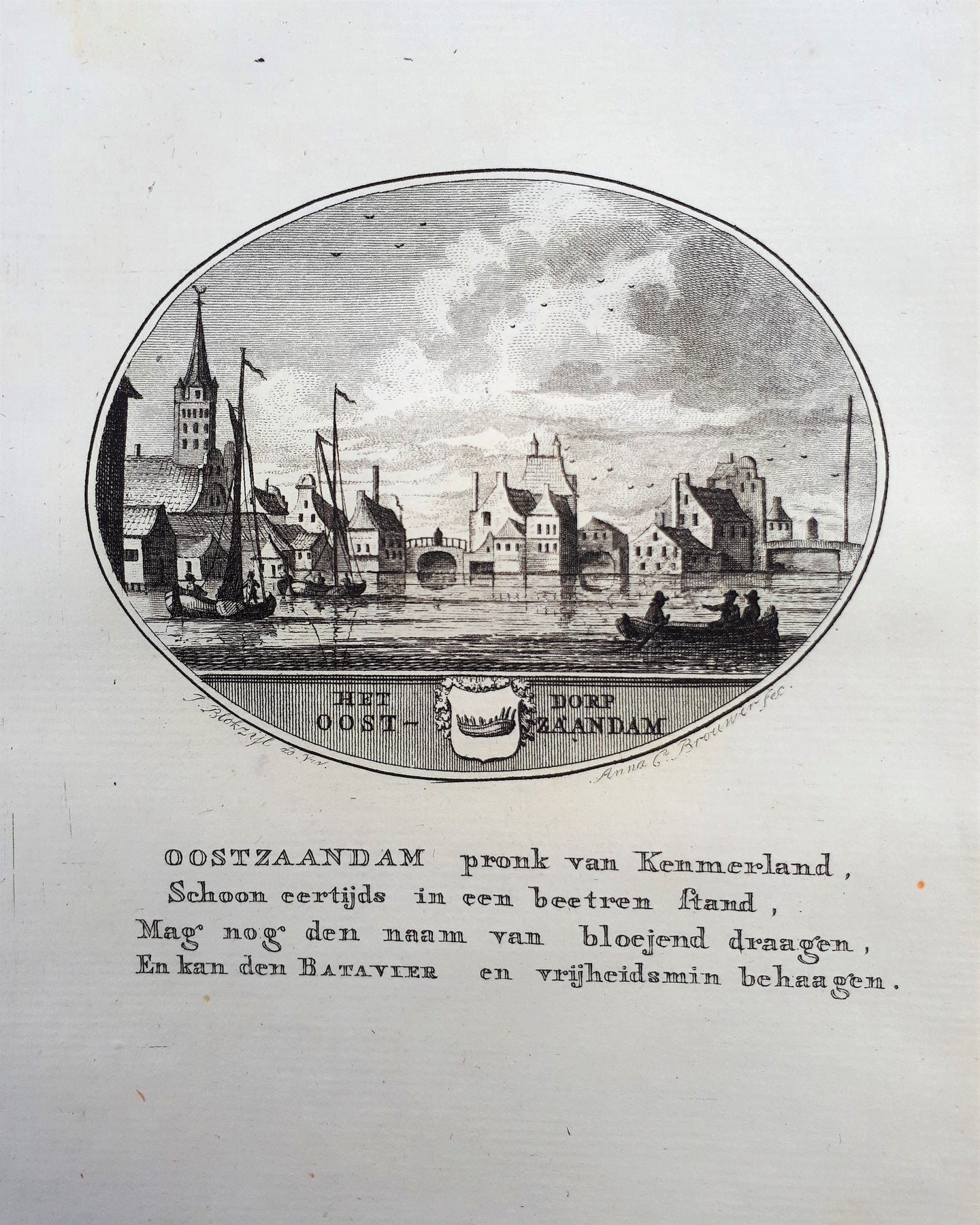 ZAANDAM: Oost-Zaandam - Van Ollefen en Bakker - 1793
