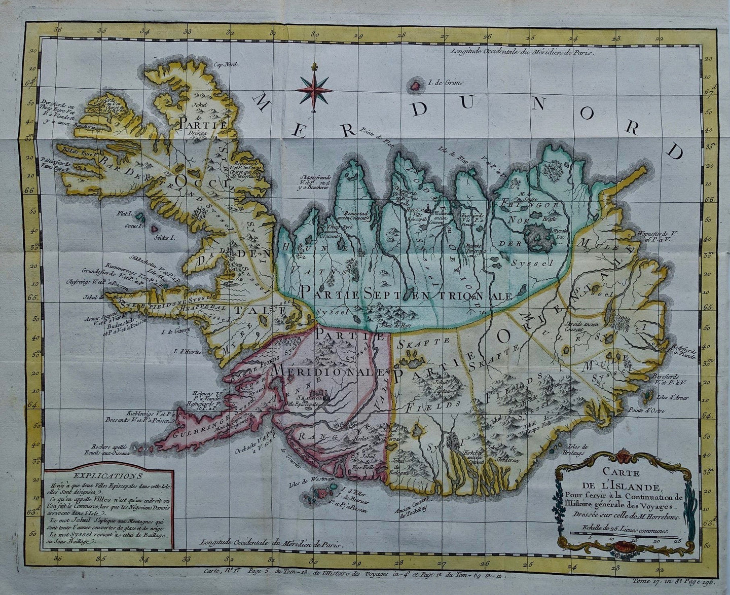 IJsland - JN Bellin - 1758