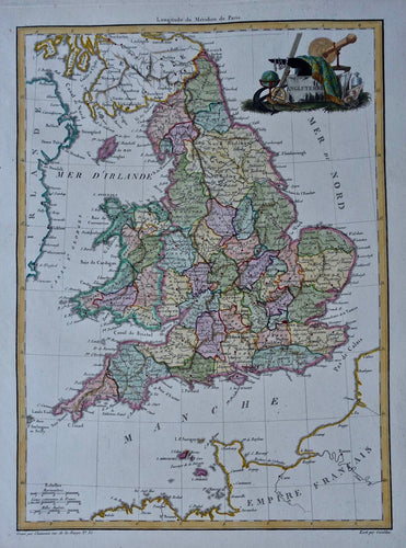 Engeland British Isles England - Conrad Malte-Brun - 1810