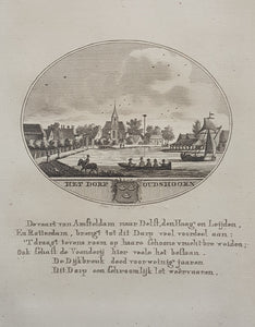 OUDSHOORN (Alphen a/d Rijn) - Van Ollefen & Bakker - 1793