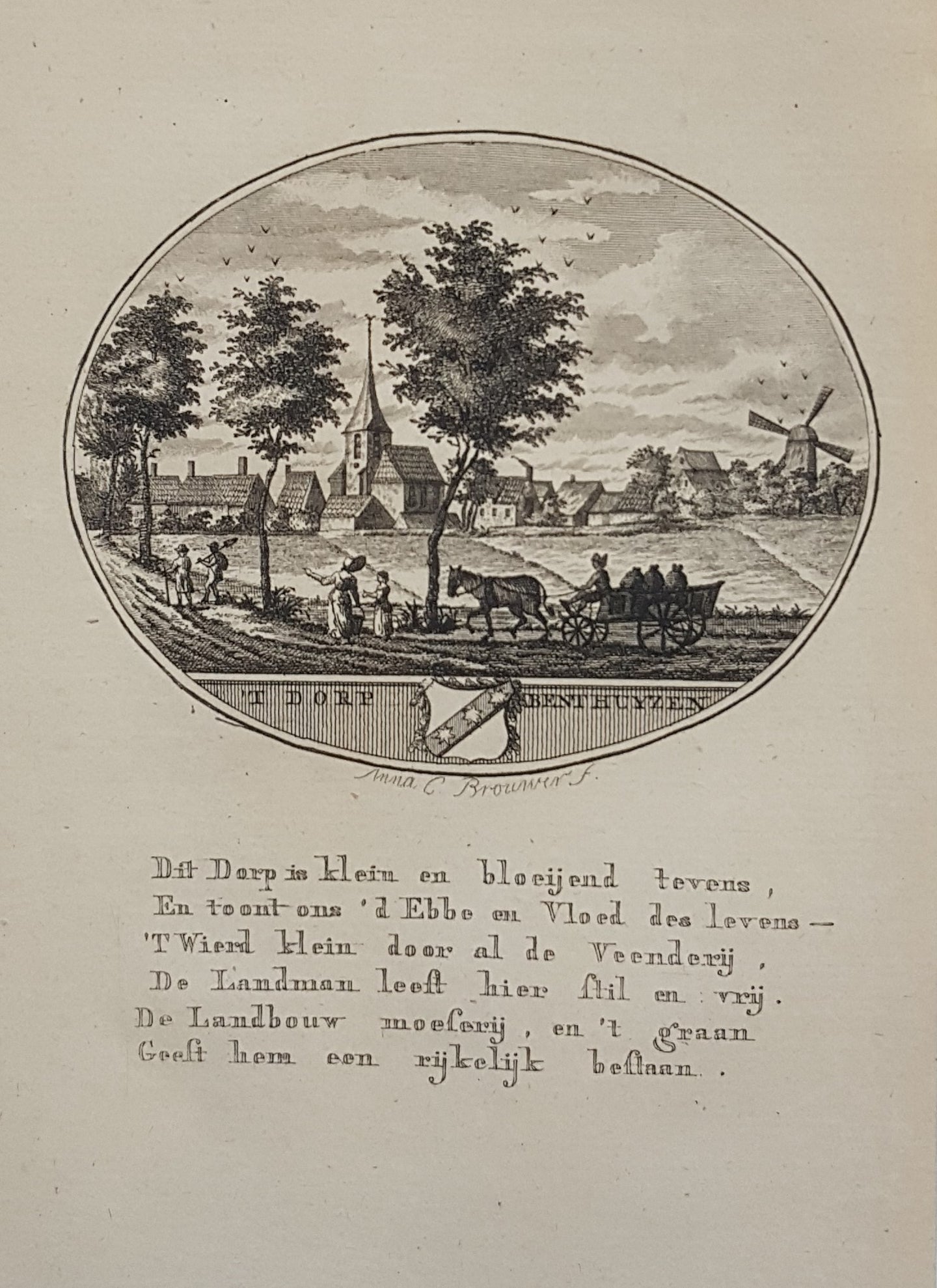 BENTHUIZEN - Van Ollefen & Bakker - 1793