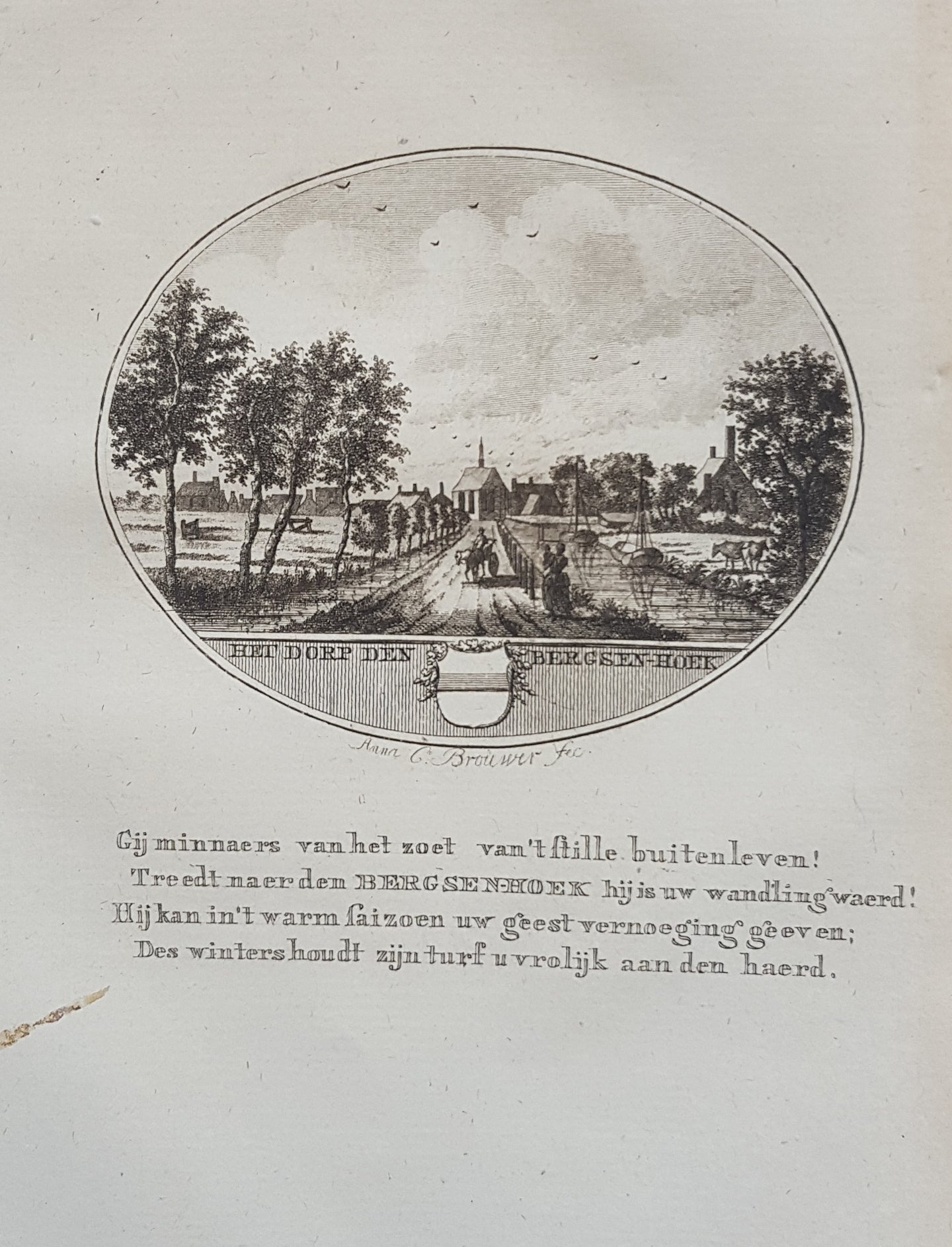 BERGSCHENHOEK - Van Ollefen & Bakker - 1793