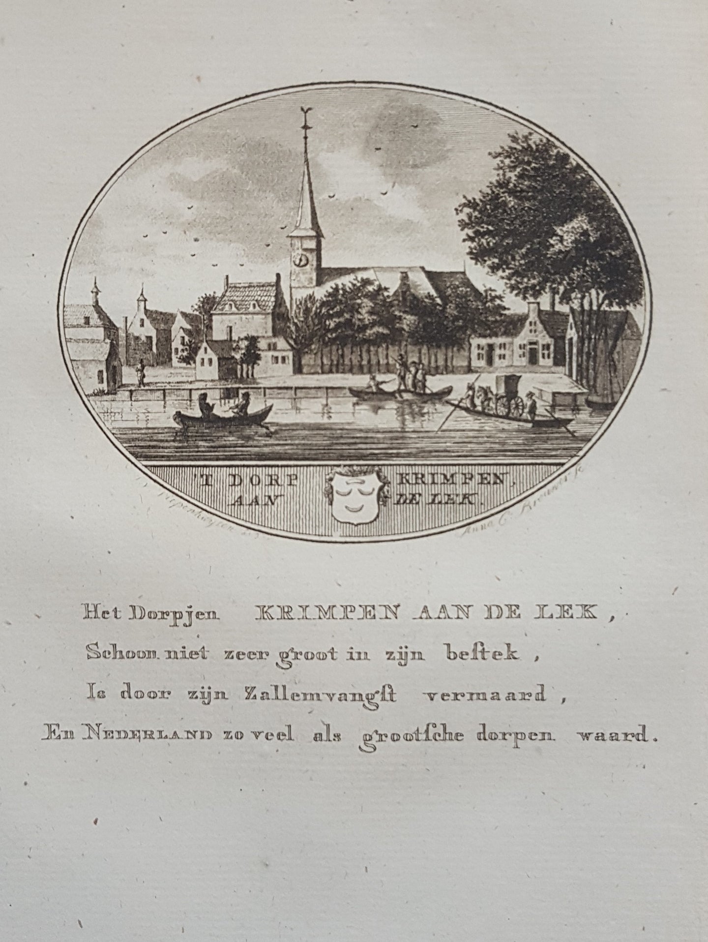 KRIMPEN AAN DE LEK - Van Ollefen & Bakker - 1793