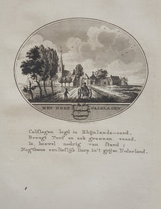 KUDELSTAART: CALSLAGEN - Van Ollefen & Bakker - 1793
