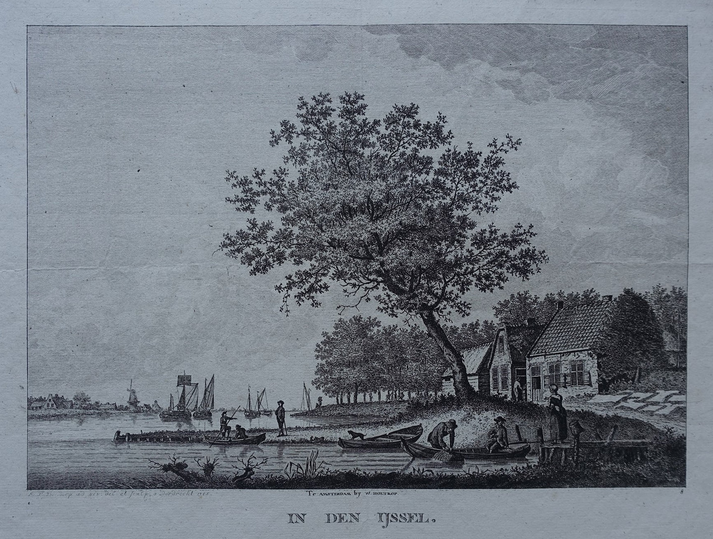 IJssel Riviergezicht - KF Bendorp - 1785