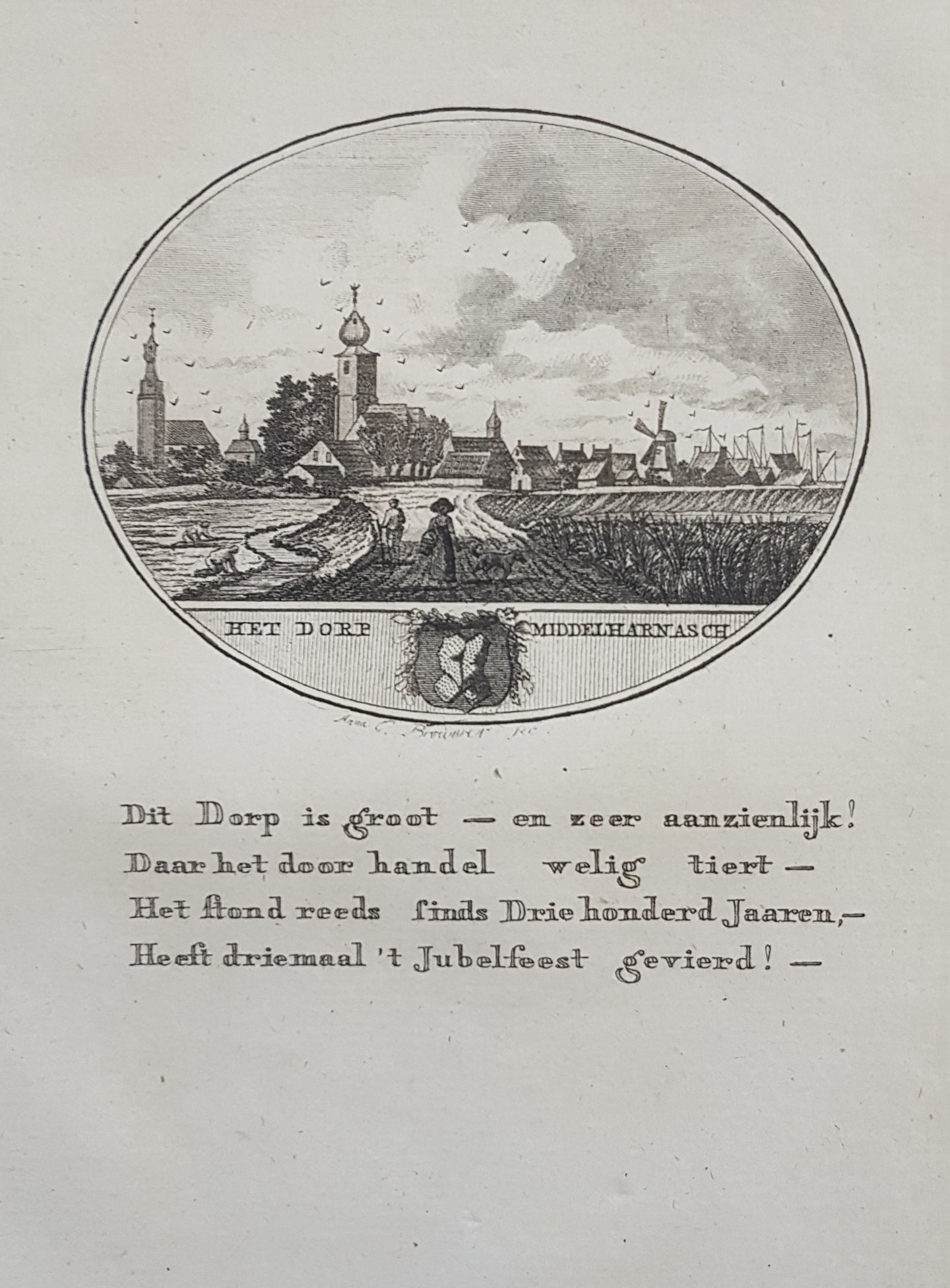 Middelharnis - Van Ollefen & Bakker - 1793