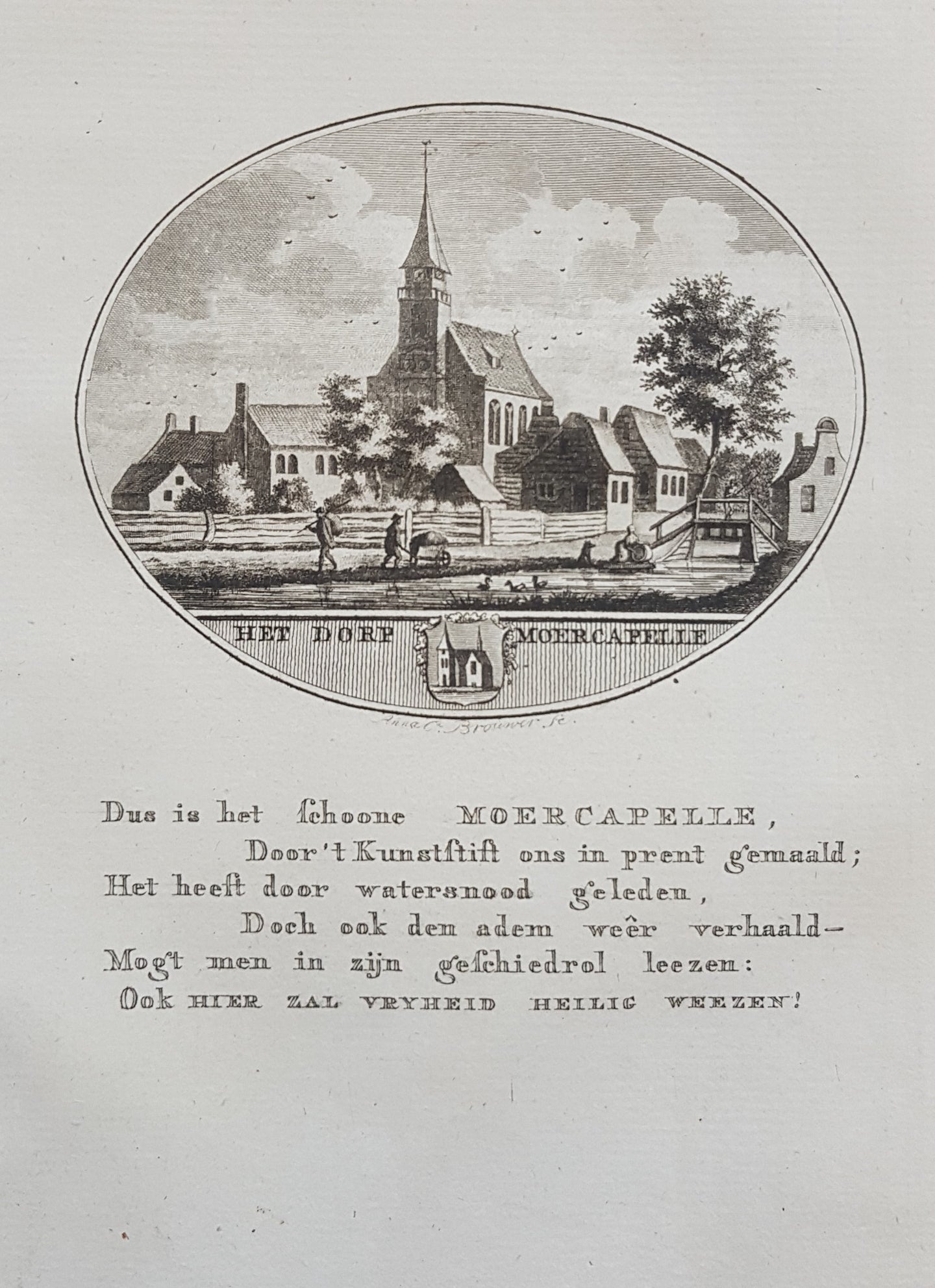 MOERKAPELLE - Van Ollefen & Bakker - 1793