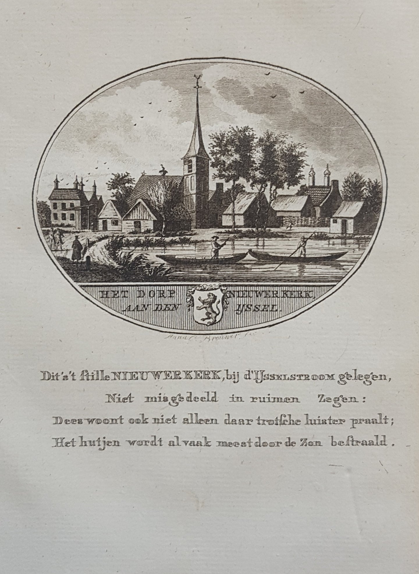 NIEUWERKERK AAN DEN IJSSEL - Van Ollefen & Bakker - 1793
