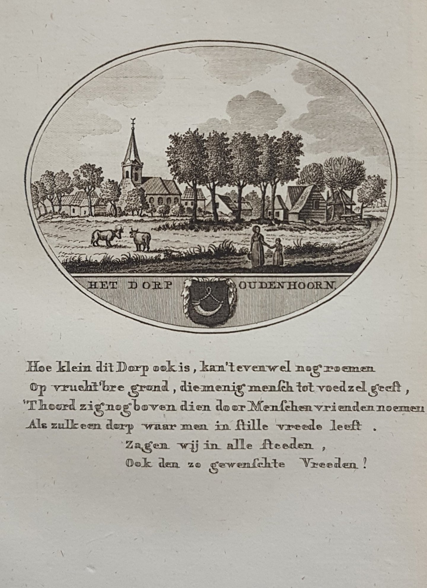 OUDENHOORN - Van Ollefen & Bakker - 1793