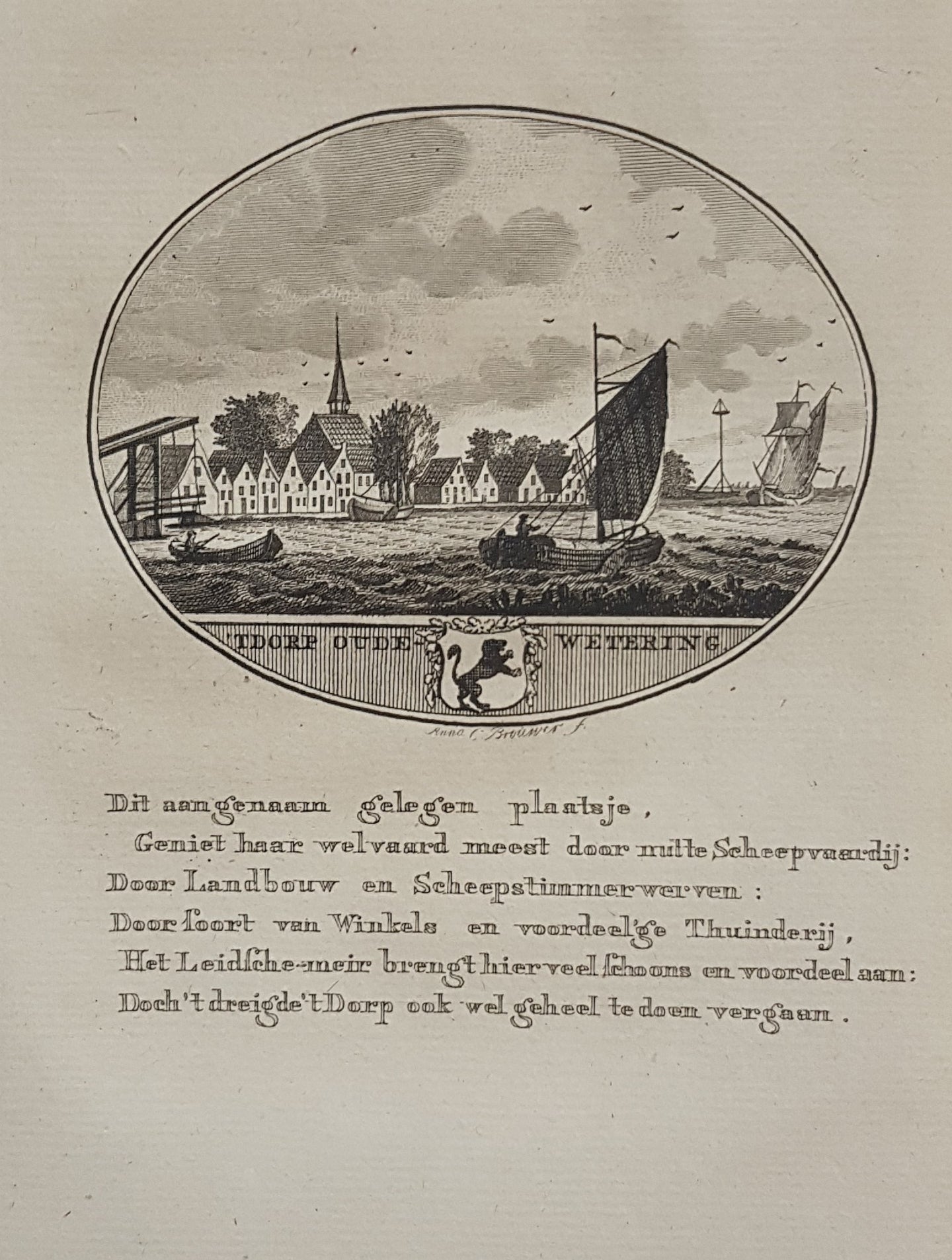 Oude Wetering - Van Ollefen & Bakker - 1793