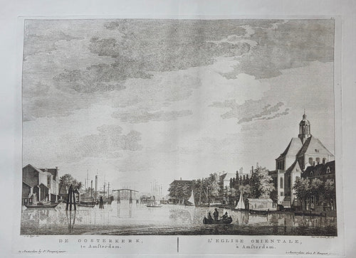 AMSTERDAM Oosterkerk - P Fouquet - 1783