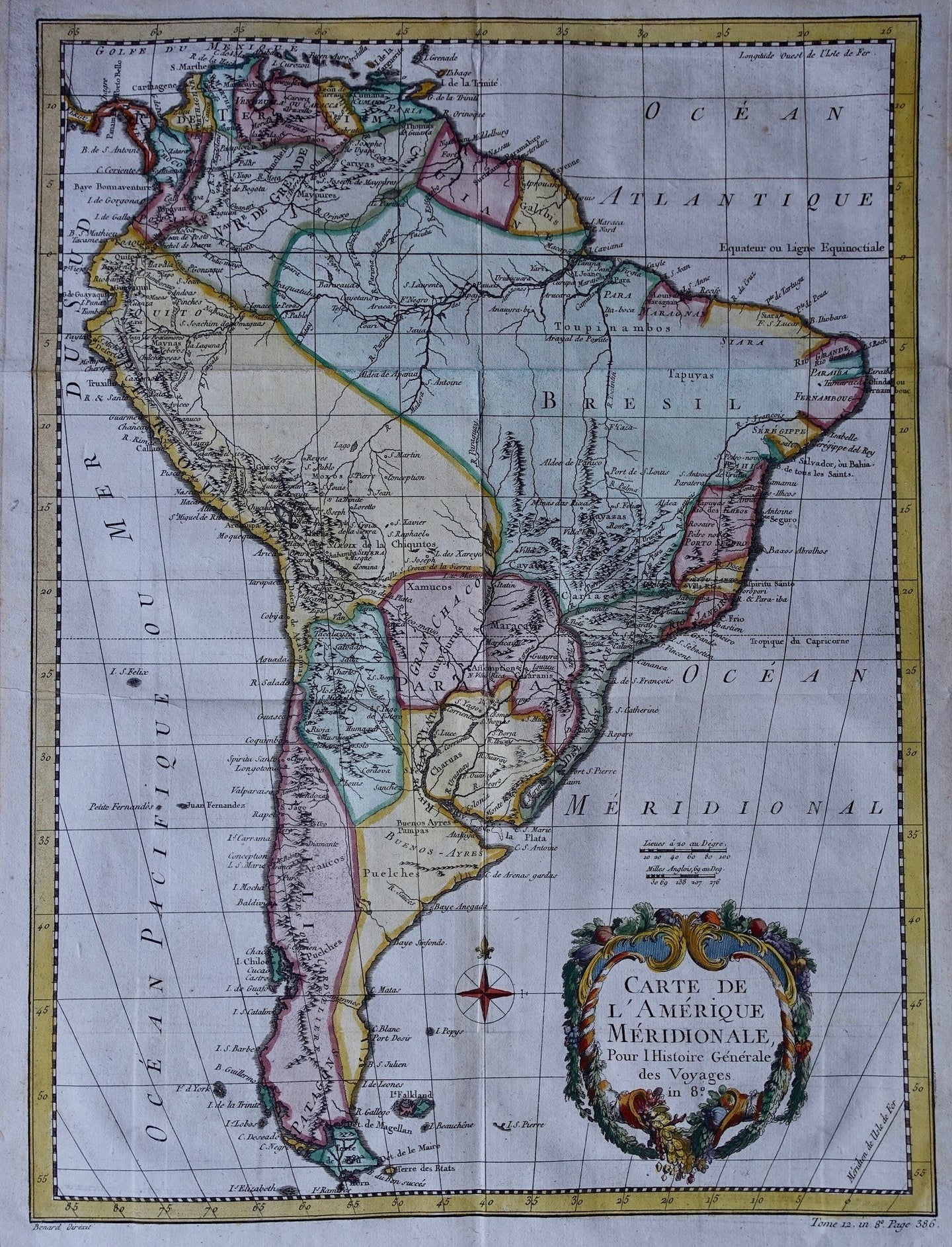 Zuid-Amerika - AF Prévost / JN Bellin - 1758