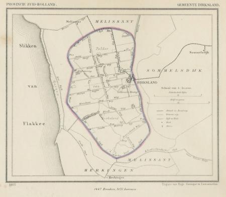 DIRKSLAND - J Kuijper / H Suringar - 1865