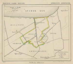 ABBEKERK - Kuijper/Suringar - 1867