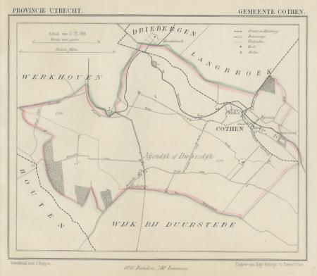 COTHEN - Kuijper/Suringar - ca. 1867