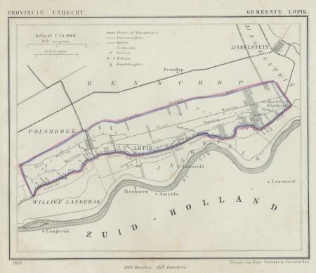 LOPIK - Kuijper/Suringar - 1865