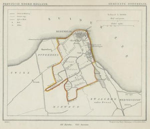 MEDEMBLIK - Kuijper/Suringar - 1865