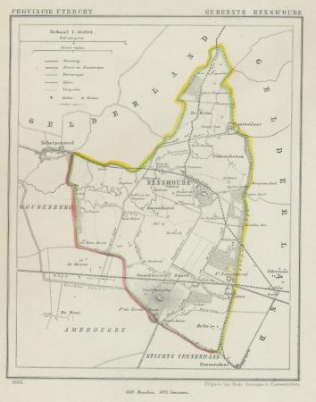 RENSWOUDE - Kuijper/Suringar - 1865