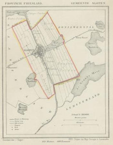 SLOTEN - Kuijper/Suringar - 1877