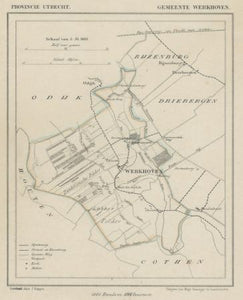 WERKHOVEN - Kuijper/Suringar - ca. 1867