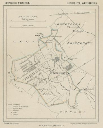 WERKHOVEN - Kuijper/Suringar - ca. 1867