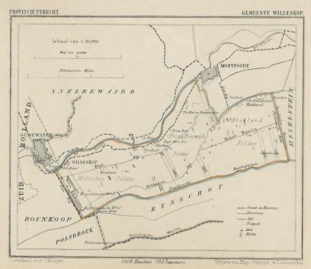 WILLESKOP - Kuijper/Suringar - ca. 1867