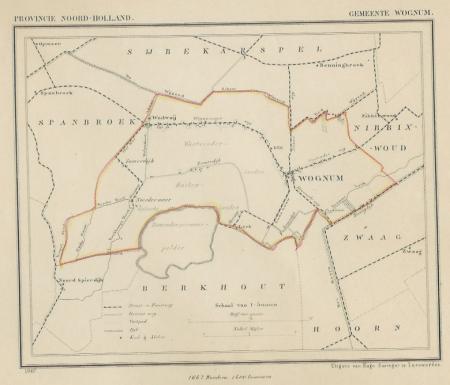 WOGNUM - Kuijper/Suringar - 1867