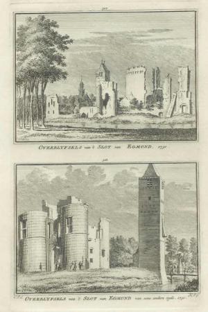 EGMOND AAN DEN HOEF Slot Egmond - H Spilman - ca. 1750