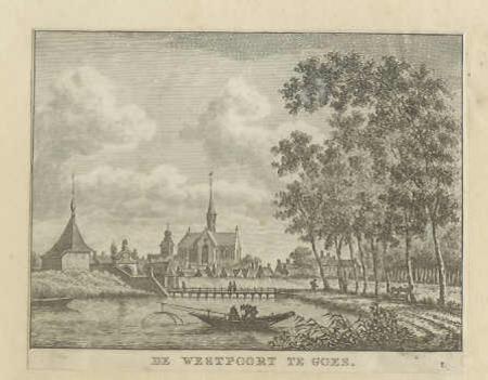 GOES Gezicht op de Westpoort - KF Bendorp - 1793