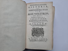 Afbeelding in Gallery-weergave laden, Holland - Hedendaagsche Historie 5 delen - Isaäk Tirion - 1742