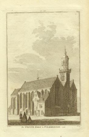 PURMEREND Grote Kerk - H Spilman - ca. 1750