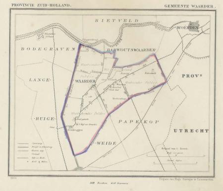 WAARDER - Kuijper / Suringar - 1866