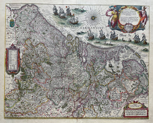 17 provinciën - WJ Blaeu en J Blaeu - 1643