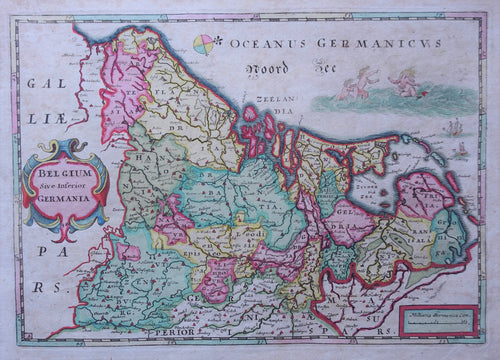 17 provinciën - JA Colom - 1660