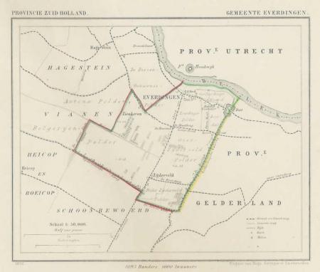 EVERDINGEN - Kuijper / Suringar - 1866