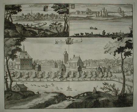 OOSTERLAND en SIRJANSLAND - M Smallegange - 1696