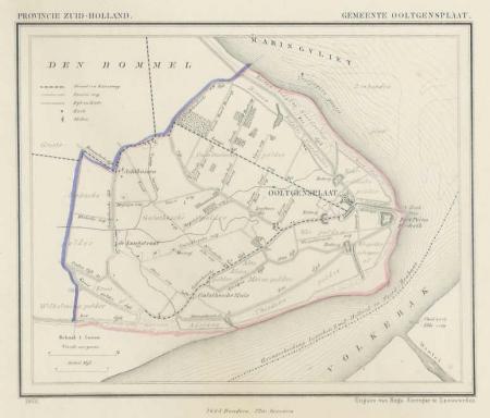 OOLTGENSPLAAT - Kuijper / Suringar - 1866