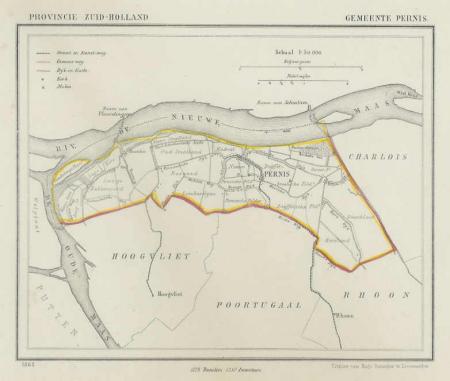 PERNIS - Kuijper / Suringar - 1865