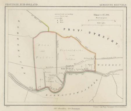RIETVELD - Kuijper / Suringar - 1867