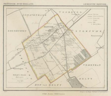 RIJSWIJK - Kuijper / Suringar - 1867