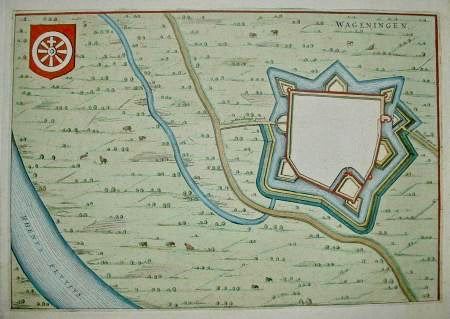 WAGENINGEN - J Blaeu - 1649