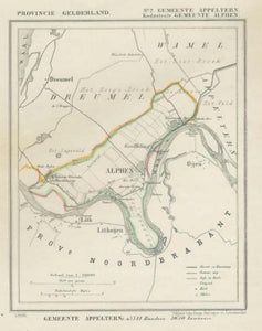 ALPHEN (Appeltern, Gld) - Kuijper / Suringar - 1866