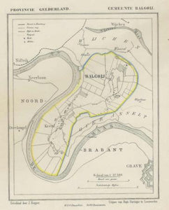 BALGOIJ - Kuijper / Suringar - ca. 1867