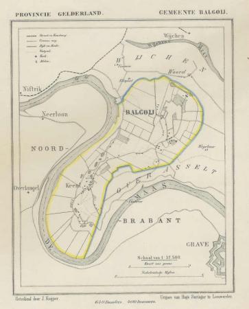 BALGOIJ - Kuijper / Suringar - ca. 1867