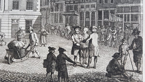 Amsterdam Dam Waag - P Fouquet - 1783